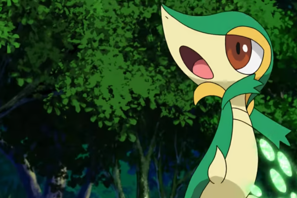 Shiny Snivy Anime