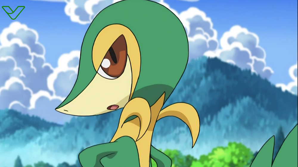 Shiny Snivy Anime