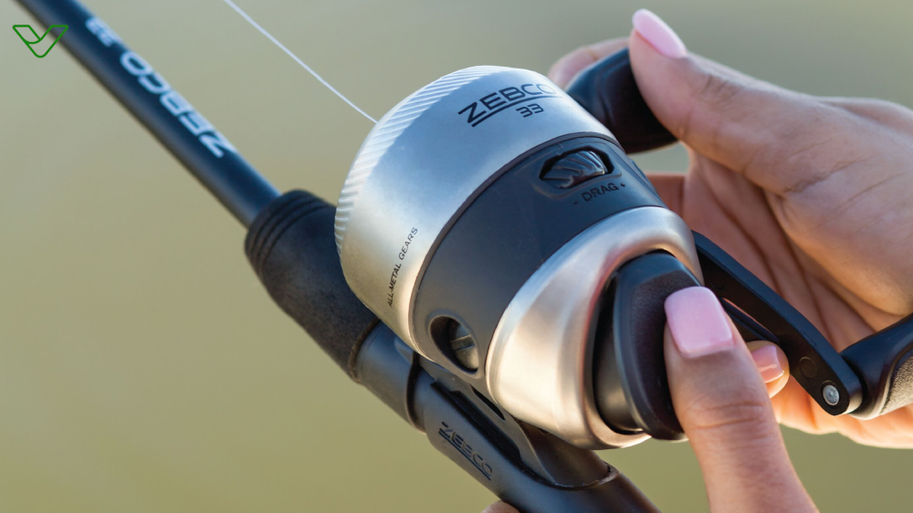 Zebco 909 Gold Crown Gold Foot Reel