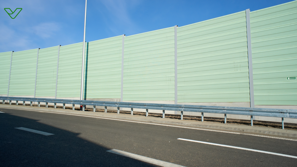 Sound Barrier Walls on Highways Polyurea